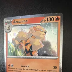 Arcanine 011 Cosmos Holo Black Star Promo Pokemon TCG - Image 2