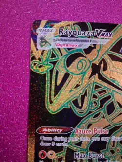 Pokemon TCG Rayquaza VMAX Silver Tempest TG Secret Rare Holo TG29/TG30 EN - Image 3