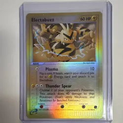 Nintendo Pokemon Electabuzz EX Sandstorm 35/100 Reverse Holo 60HP - Image 1