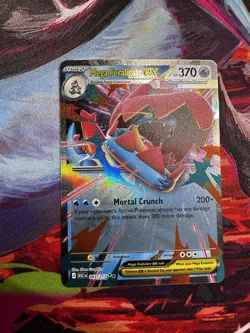 Pokemon TCG Ascended Heroes Mega Feraligatr Ex 43/217 DOUBLE RARE HOLO - Image 1