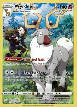 Pokemon TCG SWSH10: Astral Radiance Trainer Gallery #TG06/TG30 Wyrdeer - Image 1