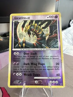 Pokemon - Giratina 10/127 Reverse Holo Rare (Damaged) - Image 1