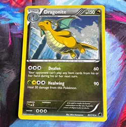 The Pokemon Company Pokemon TCG Dragonite 83/116 Plasma Freeze Cosmos Holo Rare - Image 1