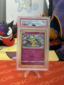 Mimikyu SM163 Pokemon: Sun And Moon Promo Holo PSA 9 - Image 1