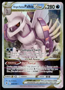 Pokemon TCG SWSH10: Astral Radiance #040/189 Origin Forme Palkia VSTAR NM - Image 1