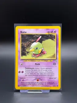 Natu 67/111 Neo Genesis LP Pokemon Card TCG Vintage WOTC - Image 1