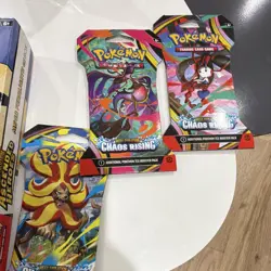 Pokemon TCG Mega Feraligatr ex Box Kit Promo + 10 Cards Booster English 2016 - Image 3