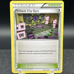 Virbank City Gym 126/135 Uncommon BW Plasma Storm Pokemon Card - Image 1
