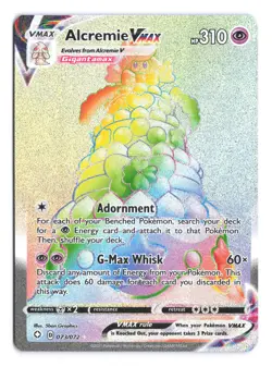 Pokemon Alcremie VMAX Shining Fates 073/72 Holo - Image 1
