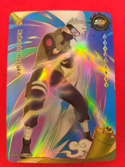 Naruto Heaven Scroll Kakashi Hatake NRSA01-SSR-018L3 SSR Foil Card - Image 1