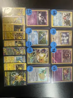 Pokemon Card Collection Lot For Twinscardboard - Image 1