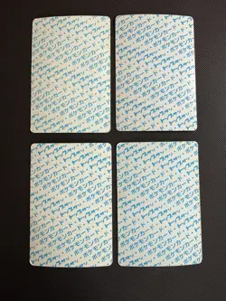 x4 Japanese Pokemon Topsun card Blue back vintage 1999 MP Bundle Joblot - Image 2