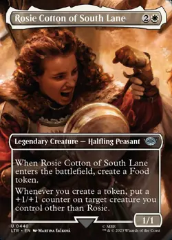 MTG Rosie Cotton of South Lane FOIL The Lord of the Rings: Tales of Middle-earth - Image 1