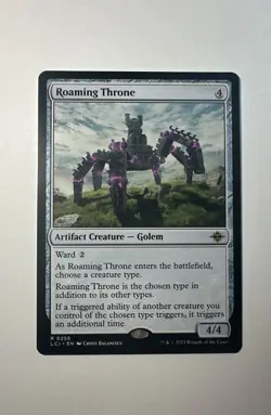 Roaming Throne MTG: The Lost Caverns of Ixalan Regular Mint Condition - Image 1