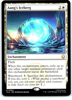 Aang's Iceberg 5 Rare Avatar: The Last Airbender Magic: The Gathering Near Mint - Image 1