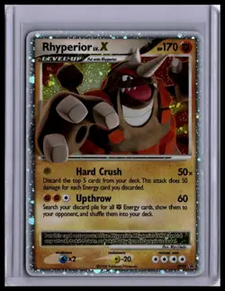 2007 Pokemon Diamond and Pearl Promos Rhyperior LV.X #DP29 - Image 1