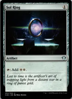 Sol Ring 252 Uncommon Commander 2020 MTG Near Mint - Image 1