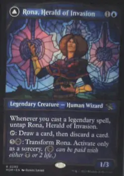 Rona, Herald of Invasion (Showcase) - March of the Machine: #295 Nm C316 - Image 1
