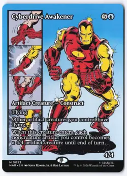 Cyberdrive Awakener (Borderless) 53 Marvel Universe Eternal-Legal - Image 1