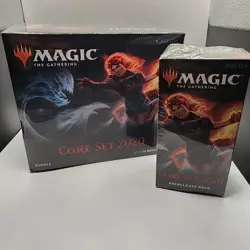 Magic the Gathering Core Set 2020 M20 Fat Pack Booster Bundle AND Prerelease Kit - Image 1