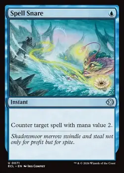 Spell Snare x1 1x FOIL Lorwyn Eclipsed ECL NM MTG - Image 1