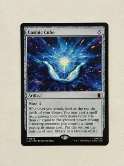 Wizards of the Coast Cosmic Cube 245 Mythic Artifact Marvel Super Heroes Ward - Image 1