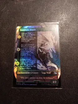 Summon: Fenrir [Borderless Foil] #372 Magic Final Fantasy - Image 1