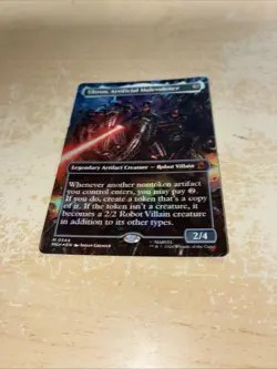 Ultron, Artificial Malevolence (Borderless) (0344) Marvel Super Heroes Foil - Image 2