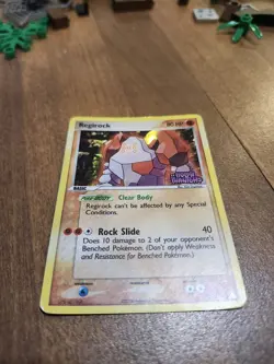 Regirock Holon Phantoms 28/110 Reverse Holo Pokemon TCG Card - Image 3