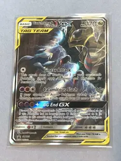 Pokemon Garchomp and Giratina GX SM193 Alternate Art Promo - Image 1