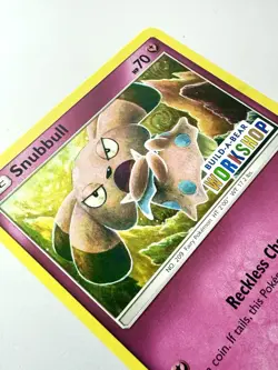 Snubbull 090/149 Build-A-Bear Workshop Stamped Promo Pokemon Card 2017 Komiya NM - Image 2
