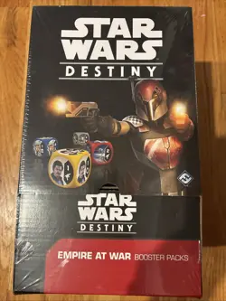 Star Wars Destiny Empire at War Booster Display Box 36 pks (pack= 5 cards + die) 841333103651 - Image 1