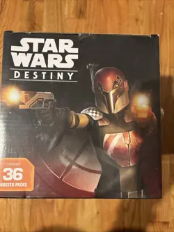 Star Wars Destiny Empire at War Booster Display Box 36 pks (pack= 5 cards + die) 841333103651 - Image 2