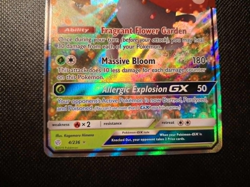 Pokemon Vileplume GX 4/236 Cosmic Eclipse Card. NM Condition - Image 3
