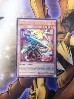 Yu-Gi-Oh! Ignis Heat, the True Dracowarrior MACR-EN021 1st Edition Ultra Rare NM - Image 1