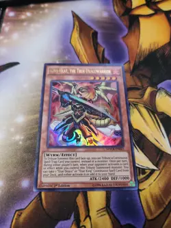 Yu-Gi-Oh! Ignis Heat, the True Dracowarrior MACR-EN021 1st Edition Ultra Rare NM - Image 2