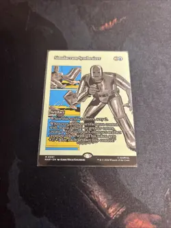 Mtg Simulacrum Synthesizer BORDERLESS Marvel Universe Eternal Legal + Bonus - Image 1