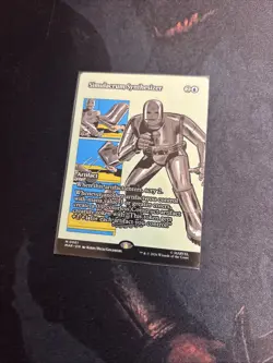 Mtg Simulacrum Synthesizer BORDERLESS Marvel Universe Eternal Legal + Bonus - Image 4