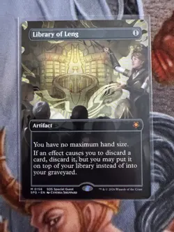 LIBRARY OF LENG x1 mtg NM-M Special Guests 1 Mythic - Image 1