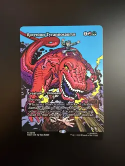 MTG Marvel Super Heroes Ravenous Tyrannosaurus Showcase 0093 Non-Foil - Image 1