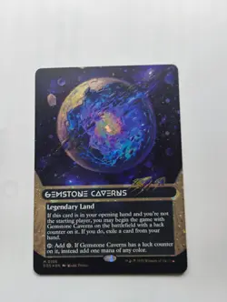 Gemstone Caverns (0016) (Borderless) Edge of Eternities: Stellar Sights Foil - Image 1