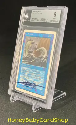 MTG Unlimited Edition 1993 Sea Serpent BGS 9.0Q++ (Quad++) Mint Old School 93/94 - Image 3