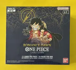 Sealed Romance Dawn Booster Box (Blue Bottom) OP-01 One Piece In Acrylic Case - Image 2