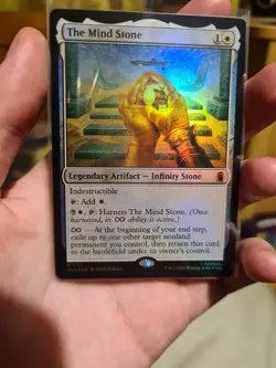 MTG The Mind Stone Foil Marvel Super Heroes NM Condition - Image 1