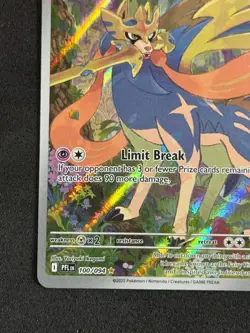 Pokemon Zacian 100/094 Illustration Rare IR Phantasmal Flames Pack Fresh NM - Image 5