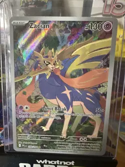 Pokemon TCG Zacian Illustration Rare Phantasmal Flames 100/094 Near Mint - Image 1