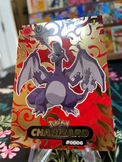 Shadow Charizard #0006 - Gold Holo - Crystal Collection 2024 - Pokemon Card - Image 2