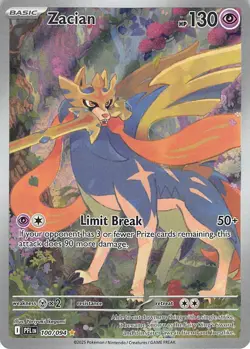 Zacian 100/094 Illustration Rare Phantasmal Flames Pokemon Near Mint - Image 1