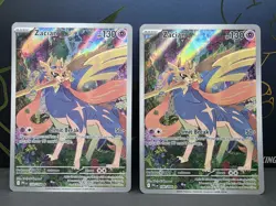 (2x) Copies Zacian Illustration Rare IR Phantasmal Flames 100/094 Pokemon TCG - Image 1