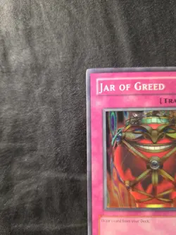 Yugioh TCG Jar of Greed LON-047 Super Rare Unlimited! MP! - Image 4